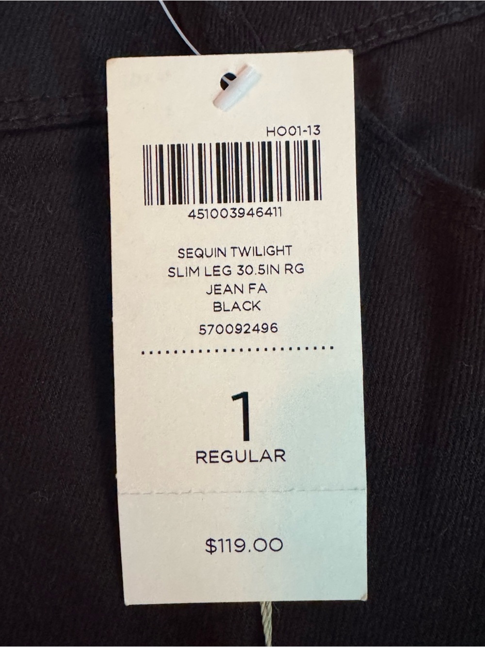 Chico’s Platinum Collection Black Sequin Embellished Pants nwt - Picture 6 of 6
